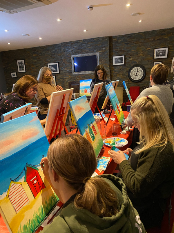 Paint & Sip with the Social Canvas